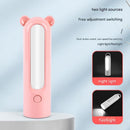 2-in-1 Portable LED Camping Lantern & Flashlight - USB Rechargeable, Dual Light Modes(Handle model pink)