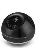 Smart Electric Cupping & Gua Sha Massager with Red Light Therapy & Magnetic Stones - 5 Levels, Rechargeable(black)