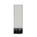 Beige Contrast Edge & Tassel Scarf - Chic Autumn/Winter Neckwear (190x30cm)