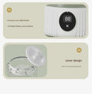 White Travel-Friendly Mini Washing Machine - USB Powered, Automatic, for Small Loads