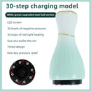 Gradient white green Portable Electric Cupping Therapy Device - Adjustable Intensity & Heat