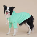 Green Classic Dog Sweatshirt with Hood & Drawstrings - For Large Dogs (Size : 8XL)