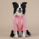 Pink Classic Dog Sweatshirt with Hood & Drawstrings - For Large Dogs (Size : 5XL)