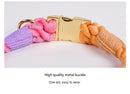 Handmade Rope Dog Collar and Leash Set - Colorful Woven Cotton Cotton (Purple - Size S)