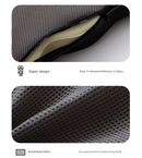 Grey Ergonomic U-Shaped Memory Foam Seat Cushion - Coccyx Relief & Posture Support with Breathable Cover