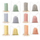 Orange Chic Lightweight Nylon Drawstring Tote Bag - Multi-Pocket Casual Shoulder & Crossbody