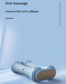 Purple Ergonomic Dual Foot Massage Roller - Deep Tissue Relief for Plantar Fasciitis, Arch Pain & Tired Feet