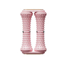 Pink Ergonomic Dual Foot Massage Roller - Deep Tissue Relief for Plantar Fasciitis, Arch Pain & Tired Feet