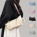 Green Chic Lightweight Multi-Pocket Oxford Crossbody Bag - Waterproof Retro Shoulder Bag for Women