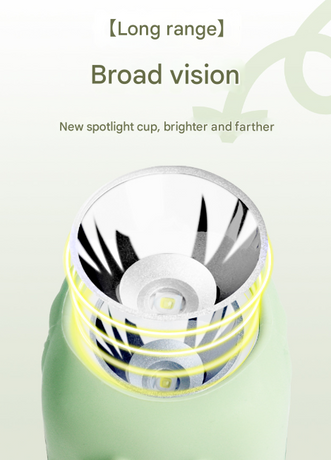 Brown Adorable Lion Silicone LED Flashlight for Kids - USB Rechargeable, Dimmable Brightness, Portable Night Light