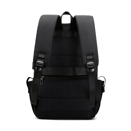 Grey Modern Anti-Theft Laptop Backpack with USB Charging Port - Water-Repellent Travel & Business Bag for 15.6 Inch Laptops
