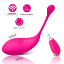 Purple Silky Silicone Remote Control Vibrating Egg - 12 Powerful Modes for Discreet Pleasure