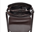 Pink Elegant Women's PU Leather Top Handle Satchel - Versatile Crossbody Bag with Classic Clasp & Braided Detail