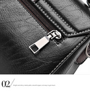 Brown Elegant Women's PU Leather Top Handle Satchel - Versatile Crossbody Bag with Classic Clasp & Braided Detail