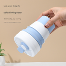 2 Pcs White and Pink 350ml Collapsible Silicone Travel Cup - Portable, Leak-Proof & Food-Grade Drinking Mug with Lid, Insulating Sleeve & Straw