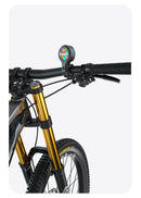 Black Style A Ultra-Loud Electric Bike Horn - 130dB USB Rechargeable, IPX6 Waterproof, Easy Mount Bicycle Safety Bell