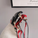 Beige Chic PU Leather Crossbody Wallet Case for iPhone 16 Pro - Card Holder with Detachable Strap & Finger Ring Grip