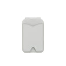 Light Grey Chic MagSafe Wallet with Mirror & Stand - PU Leather Card Holder for iPhone 12-16 Series