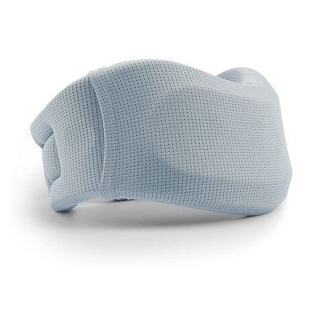 Size L Light Blue Ergonomic Neck Support Brace - Soft Cervical Collar for Posture Correction and Pain Relief