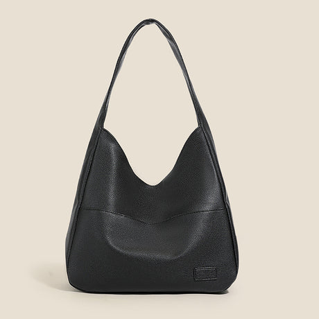 Red Retro PU Leather Tote Bag for Women - Casual Single Shoulder Crossbody Bag