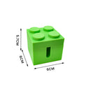 Playful Building Block Desk Cable Holder - Creative Cord Organizer Tidy, 2-Pack