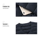 XXXXL Wine Red Men's Lightweight Quilted Puffer Vest - Ideal Sleeveless Jacket for Winter Layering