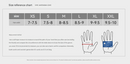 S Grey Winter Fleece Touchscreen Gloves - Warm & Water-Repellent for Cycling & Outdoor Sports