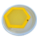 2PCS S 180x160x3mm Yellow Floating Bee Saver Waterer - Safe Drinking Platform for Garden Ponds & Bird Baths