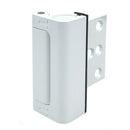 White Heavy-Duty Hotel Style Security Door Lock - Childproof Door Reinforcement Latch for Home Safety