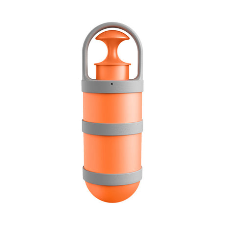 Orange and grey Hygienic Portable Dog Pooper Scooper with Integrated Bag Dispenser - Effortless Pet Waste Cleanup