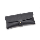Red Chic & Sleek PU Leather Soft Eyeglass Case - Protective Pouch for Sunglasses & Reading Glasses