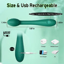 Black G-Spot Vibrator with 12 Vibration Modes - Unisex Pleasure Toy
