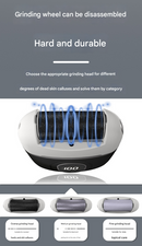 Black Smart Digital Electric Foot File - Automatic Dead Skin Remover