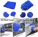 20-Piece set Ultimate Car Detailing Kit - Drill Brush & Polishing Pad Set for Car Interior, Wheels, and Exterior Cleaning