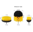 29-Piece set Ultimate Car Detailing Kit - Drill Brush & Polishing Pad Set for Car Interior, Wheels, and Exterior Cleaning