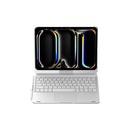 Rose gold Magic Keyboard Case for ipad Air6/Air7 11-inch, Bluetooth Keyboard with RGB Backlight & Precision Trackpad