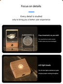 Milky Way Luminous 3D Crystal Cube Night Light - Laser Engraved Artwork with Solid Wood Base