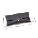 3-Piece Pink Chic & Sleek PU Leather Soft Eyeglass Case - Protective Pouch for Sunglasses & Reading Glasses