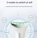 MJ-400 black Rechargeable EMS Facial & Neck Sculpting Device - 3-in-1 LED Light Therapy Massager(Seven Colors)