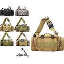 Jungle camouflage Tactical Outdoor Waist Bag - Durable Multi-functional Crossbody Shoulder Pack for Men & Women