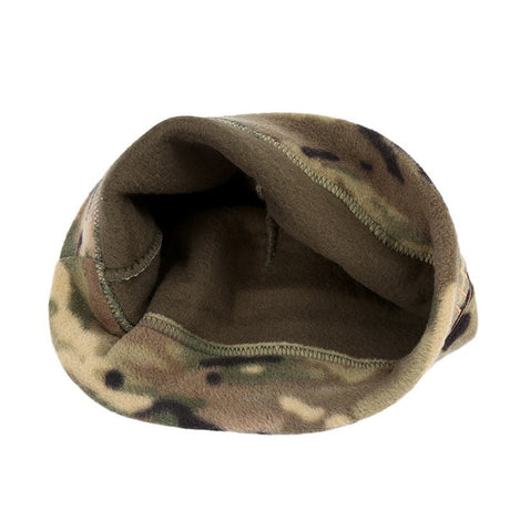 Ruins Green Outdoor Thermal Fleece Balaclava - Windproof Cycling Hat & Neck Warmer for Winter Sports - Thickened Cold Weather Face Mask Hood