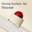 4 Pcs Red Powerful Suction Kitchen Knife Sharpener - Tungsten Steel Fast Sharpening Tool for Household Knives & Scissors