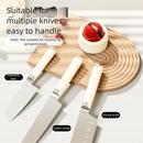 Two red pieces and two black pieces Powerful Suction Kitchen Knife Sharpener - Tungsten Steel Fast Sharpening Tool for Household Knives & Scissors