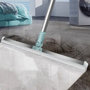 2 PCS Multi-Surface Silicone Squeegee Broom - Extendable & 180 degree Rotatable for Wet/Dry Cleaning(50cm)