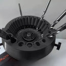 2 PCS Black Universal Drill Bit Sharpener Attachment - Revive Dull Bits with Your Angle Grinder