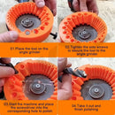 2 PCS Black Universal Drill Bit Sharpener Attachment - Revive Dull Bits with Your Angle Grinder