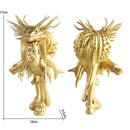 Monkey Whimsical Creature & Monster Figurine Collection - Set of Bizarre PVC Mini Toys for Desk Decor