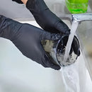 50 Pairs White Premium Disposable Nitrile Gloves - Powder-Free, Latex-Free & High-Elasticity for Multi-Purpose Use(XL)