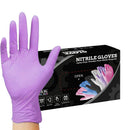 50 Pairs purple Premium Disposable Nitrile Gloves - Powder-Free, Latex-Free & High-Elasticity for Multi-Purpose Use(XL)