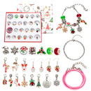 Sliver 44-Piece Assorted Christmas Baubles Set with Elegant Designs in Wooden Gift Box - 3-6cm Decorative Ornaments for Tree, Home & Holiday Display